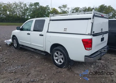 2014 Nissan Titan Sv z USA, uszkodzony, nr VIN 1N6BA0EK2EN502760